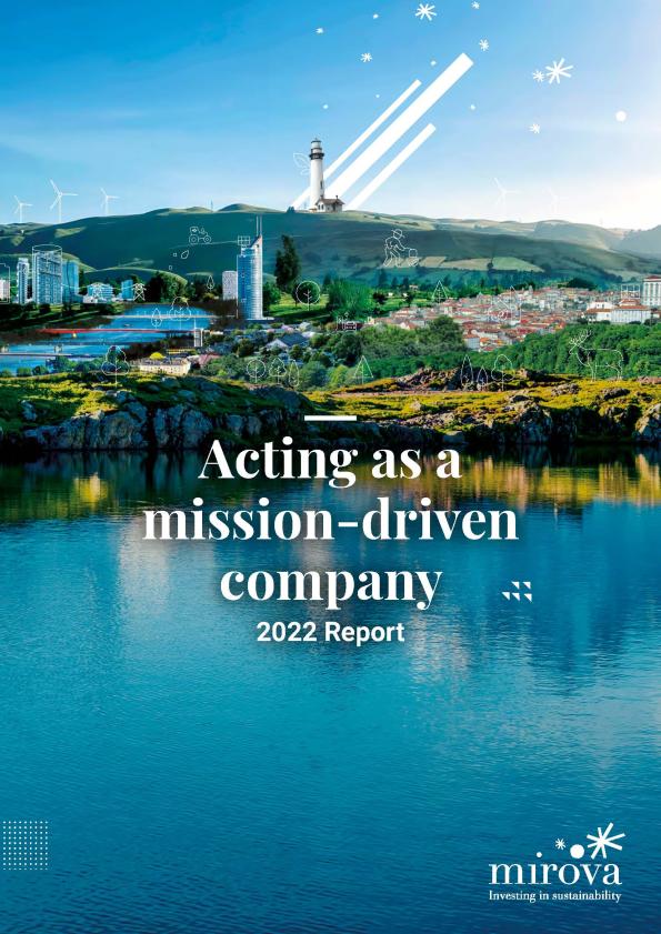 Acting as a mission-driven company - 2022 Report