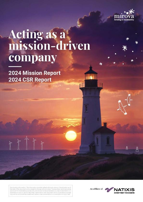 Acting as a mission-driven company - 2024 Report