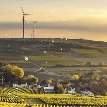 paysage eolienne