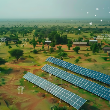 Landscape symbolizing energy transition in emerging markets