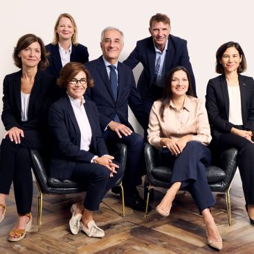 Group photo of Mirova's Executive Committee