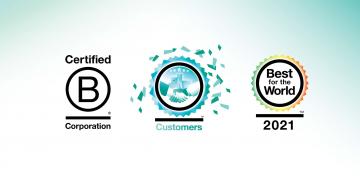 Mirova désignée B Corp Best For The World™ dans le domaine « Clients » pour 2021