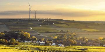 paysage eolienne
